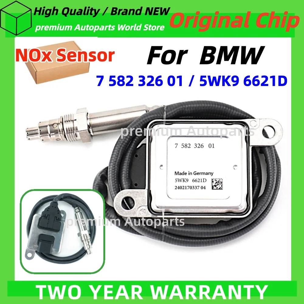 

11787587130 758232601 5WK96621 5WK96621D High quality New Nitrogen Oxide Sensor For BMW 1 3 Series E81 E87 LCI E90 E91 E92 E93 0