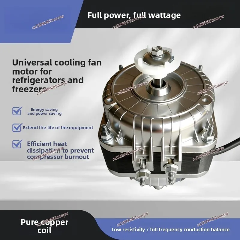 Refrigerator Freezer Cooling Fan Condenser Cover Pole Fan Pure Copper Low Noise High Quality Motor