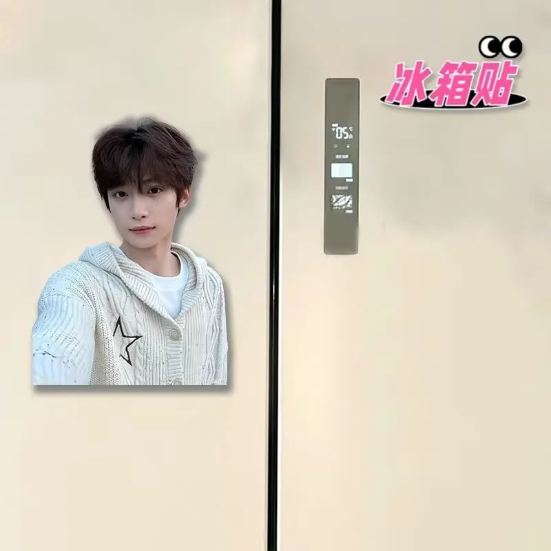 Amore inverso, magneti per frigorifero fantastici con magnete acrilico attorno a Ziyu, regali decorativi per frigorifero piatti e divertenti di fascia alta