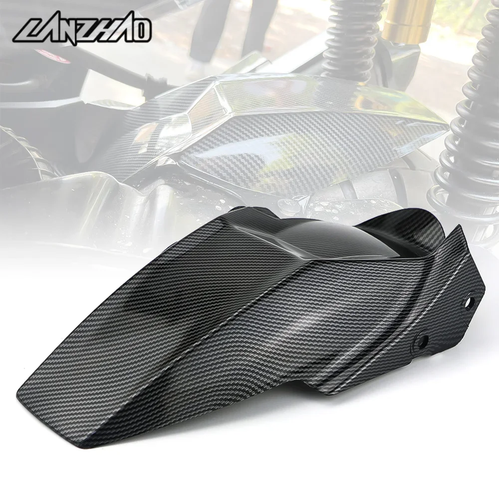 For HONDA ADV150 2019-2022 Motorcycle Rear Wheel Fender Mudguard Splash Cover ABS Plastic Accessories Carbon Design