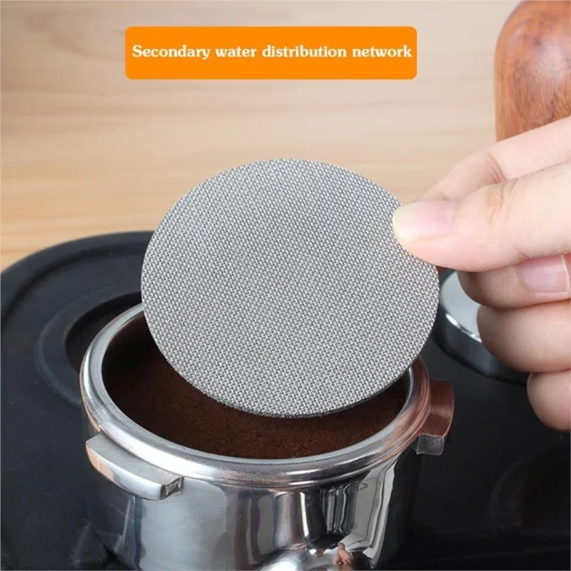 51/53.5/58.5 MM Coffee Filter Plate Replacement Backflush Filter Mesh Screen Portafilter for Coffee Machine Handle Puck Screen