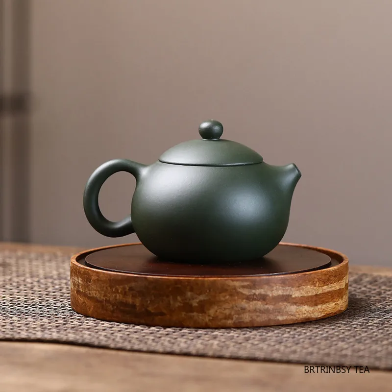 210ml Chinese Yixing Purple Clay Teapot Tradition Handmade Xishi Tea Pot Beauty Tea Infuser Kettle Household Zisha Tea Set