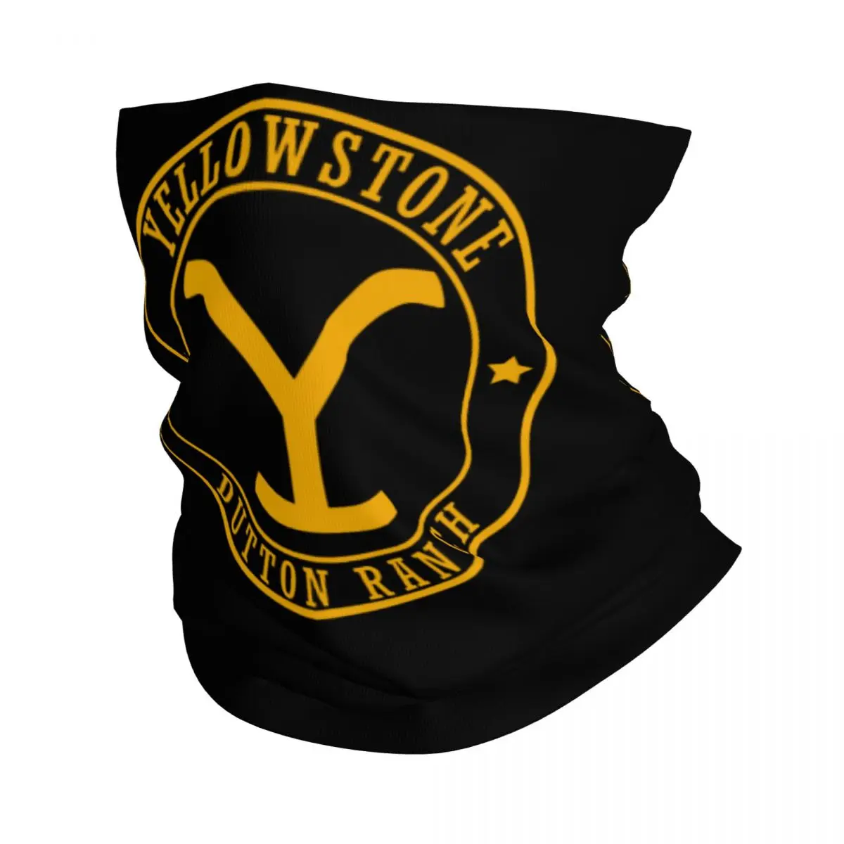 Yellowstone Quick Dry Dutton Ranch Bandana Neck Cover Printed Mask Scarf Warm FaceMask Outdoor Sports For Men Women Adult