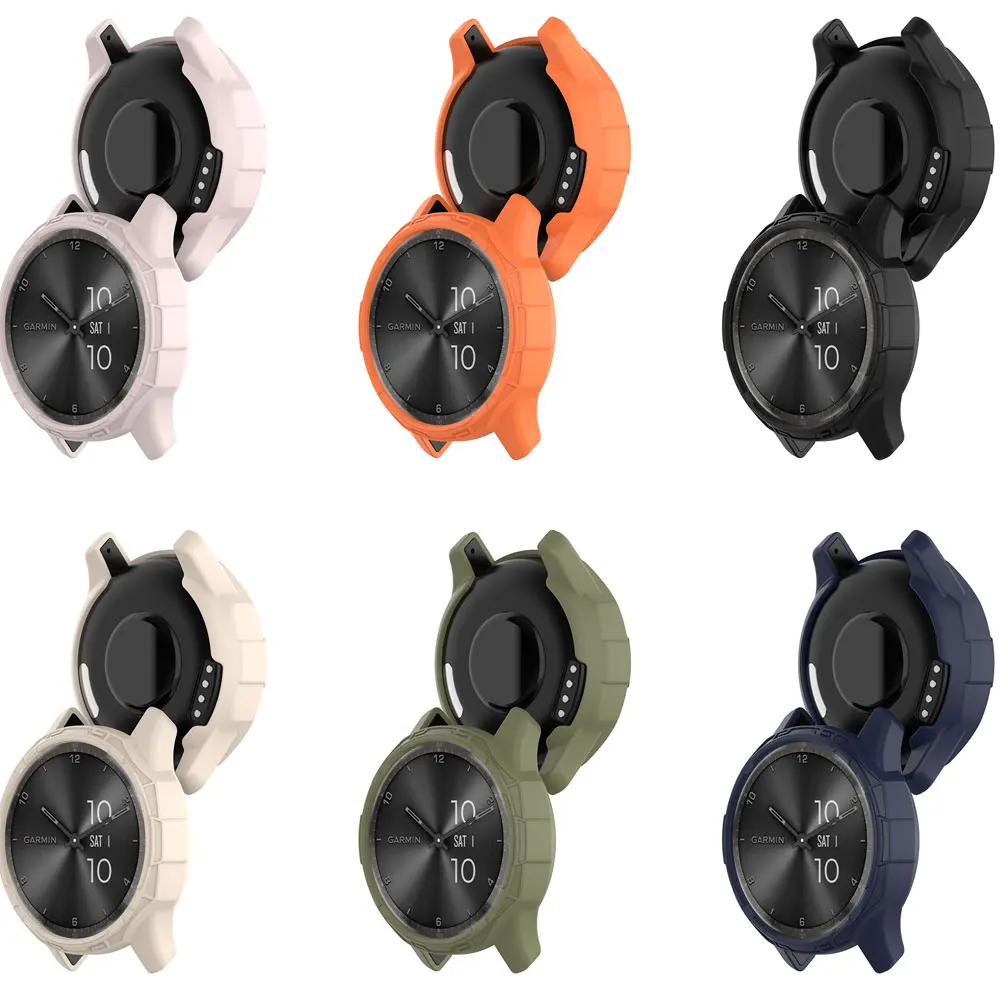PC Watch Case For Garmin VivoMove Trend Cases Bumper All-Around Shell Protective Cover Garmin VivoMove Trend Smart Accessories