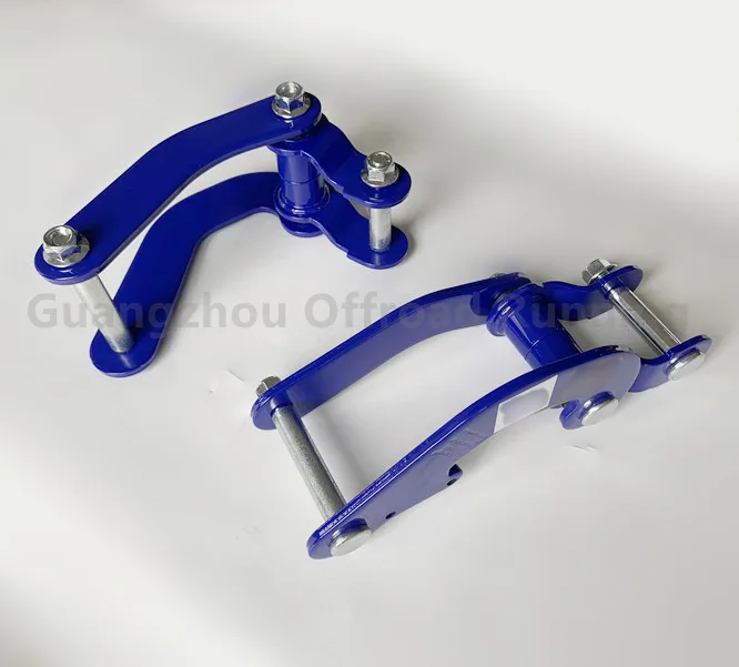 Leaf Spring Extended Rear comfort Shackles for Hilux Revo ROCCO 2015 2018 2020 2022 2023 2024  Standard Double Shackle
