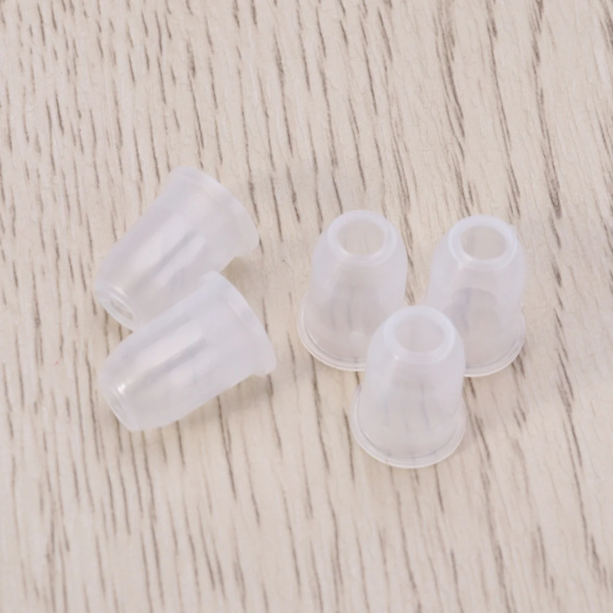 

5pcs 10Ml Empty Mascara Bottle Transparent Eyelash Cream Tube Container Silver Lid Portable Diy Travel Size For Storage