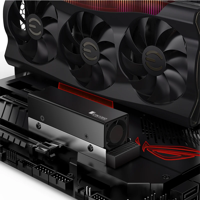 JONSBO M.2-20 Solid State Drive Radiator Vest Active With Fan Computer  Accessory SSD Cooler