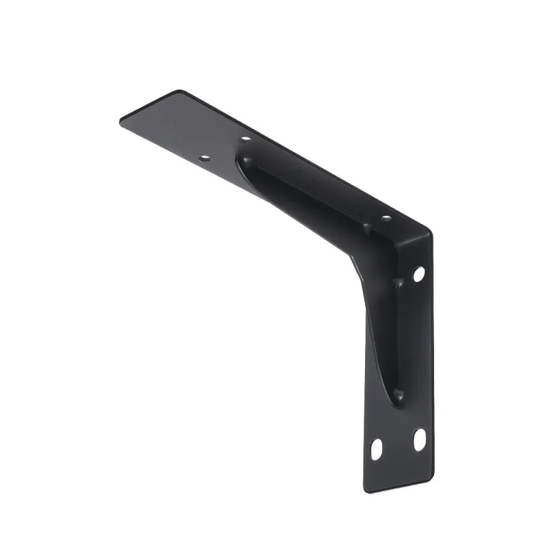 2 Pieces Heavy Duty Mantel Brackets, Large Metal Shelf, Wall Mounted Floating Triangle Hand Welded Countertop Holder, Load 250KG