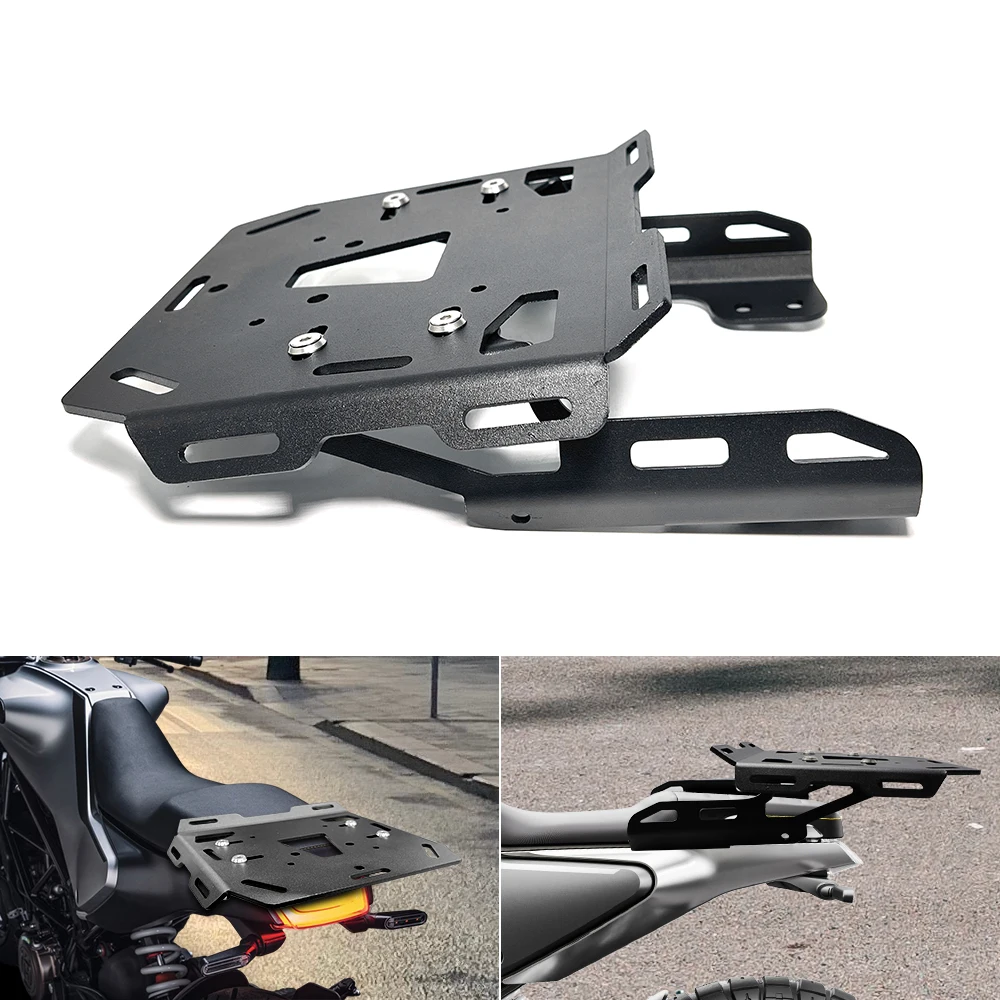 

Rear Luggage Fender Husqvarna Svartpilen 125 200 Vitpilen 250 401 2020-2023 Luggage Rack Cargo Saddlebag Holder Shelf Bracket