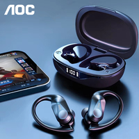 Original AOC ACT3521 OWS Ear-hook Earphones Wireless Bluetooth Headphones Sport Music Earbuds For IPhone IOS Android LP75