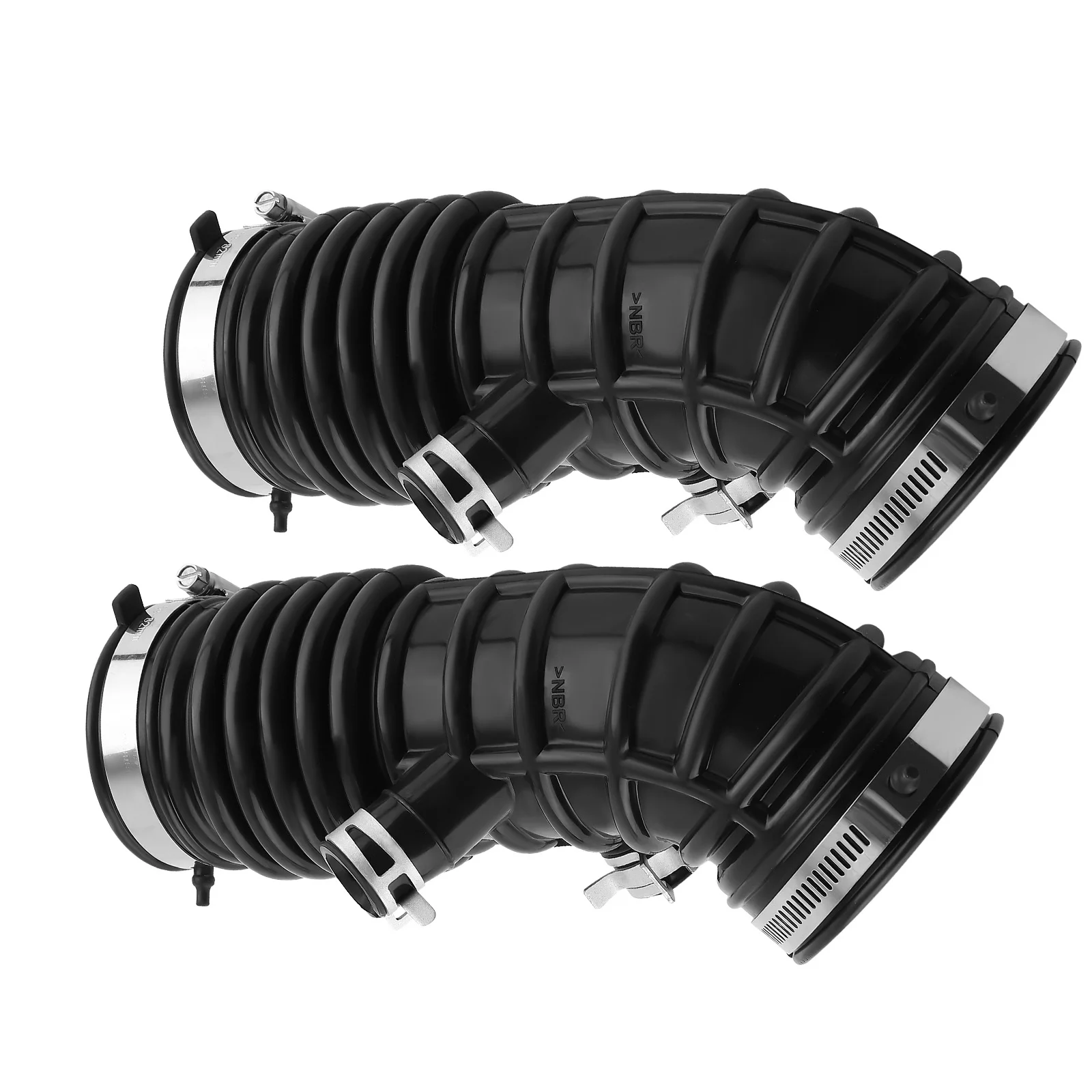 

Pair Left+Right Air Mass Intake Hose for Nissan 370Z 09-20 Infiniti G37 08-13