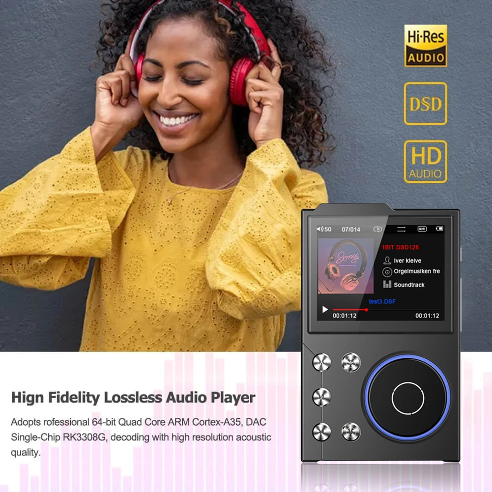 HiFi MP3プレーヤー ロスレスDSDデジタルオーディオ - Audio Music Free Mp3 のレビューと価格