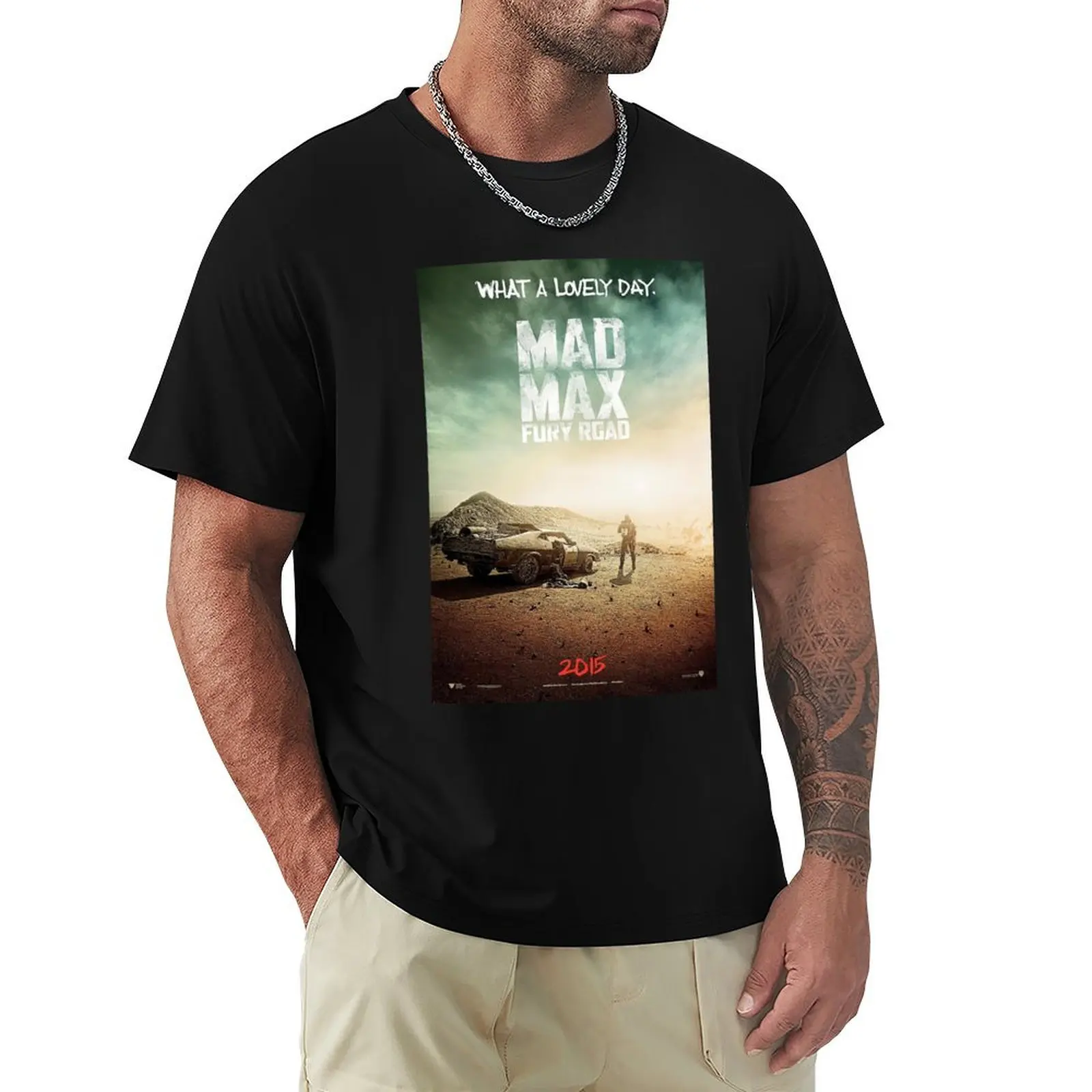 

Wonderful Memory Mad Max Fury Road Movie Poster Graphic For Fan T-Shirt heavyweights anime shirt baggy shirts men workout shirt