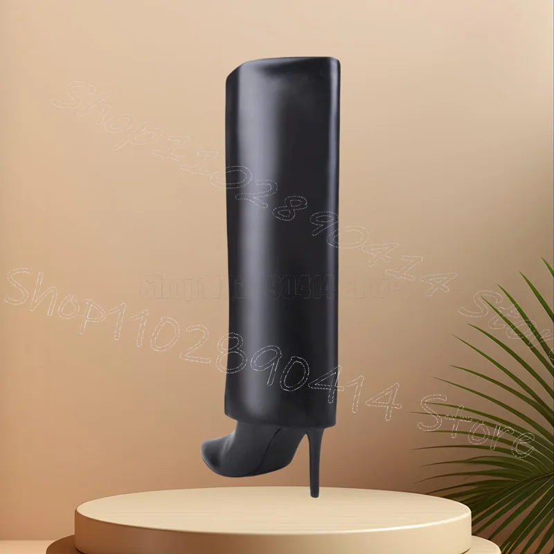 أسود تحولت أكثر من سستة ديكور أشار تو الأحذية الانزلاق على أحذية النساء رقيقة عالية الكعب مثير حفلة يؤرخ 2025 Zapatos Para Mujere #5