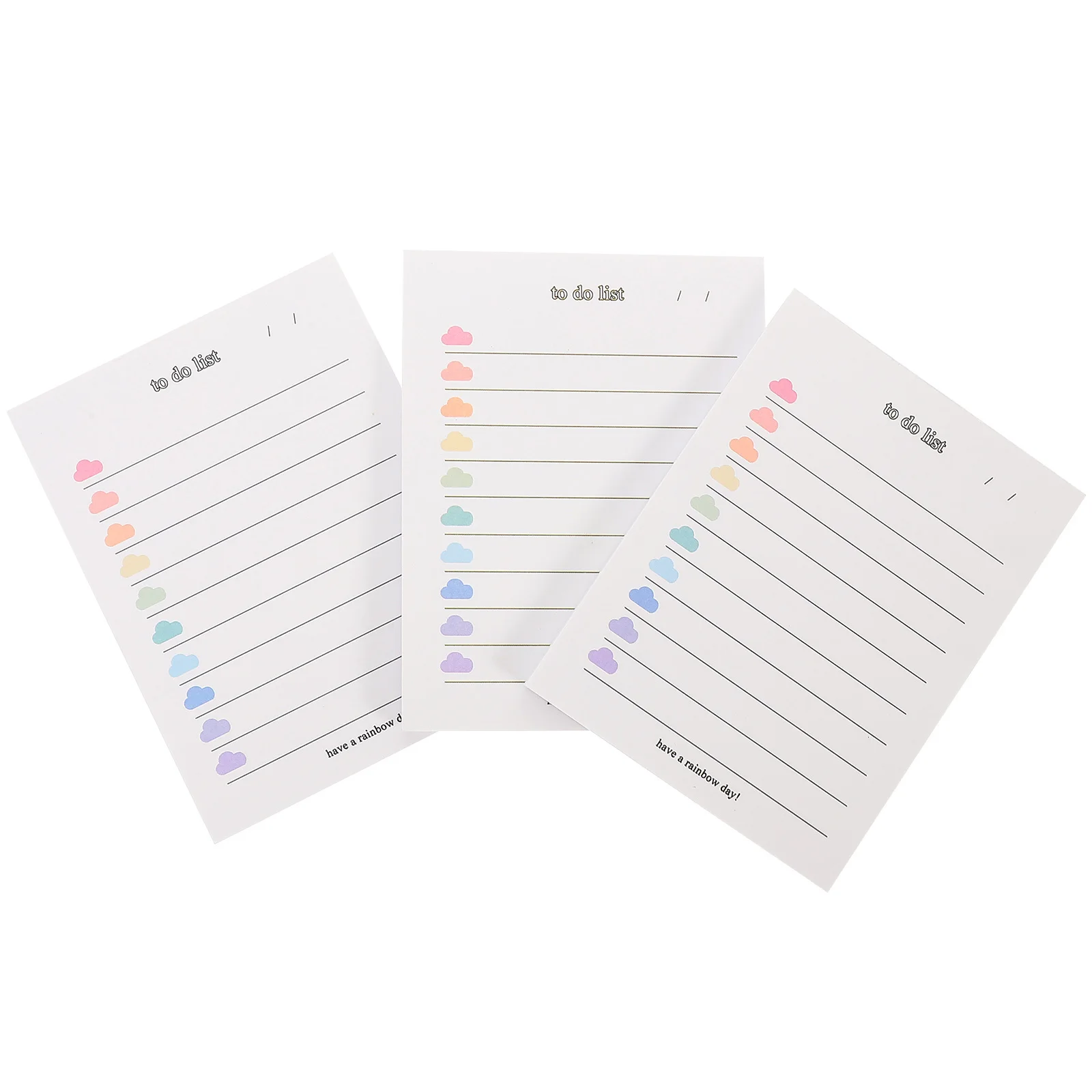 

3Pcs Portable Memo Pads Smooth Writing Surface Multi-Function Notepad for Daily Use Lovely Compact Design Students Writing Pad
