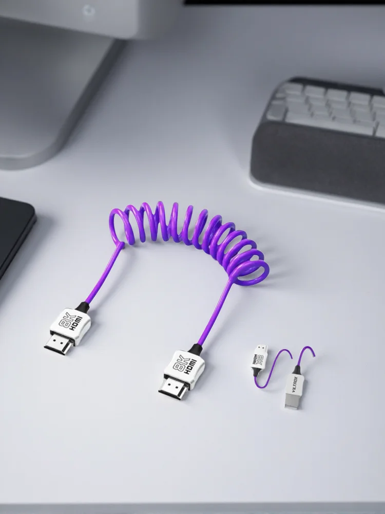 Kabel HDMI Viltrox 8K 2.1 48Gbps 60Hz Standard HDMI A do A do kamery, monitora, telewizora HD, laptopa, komputera stacjonarnego, projektora, PS4, PS5 — zdjęcie produktu 7