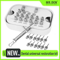 Dental Implant Rainbow Restoration Tool Prosthetic Kit Universal Torque Screwdrivers Wrench Repair Tools Dentistry Materials