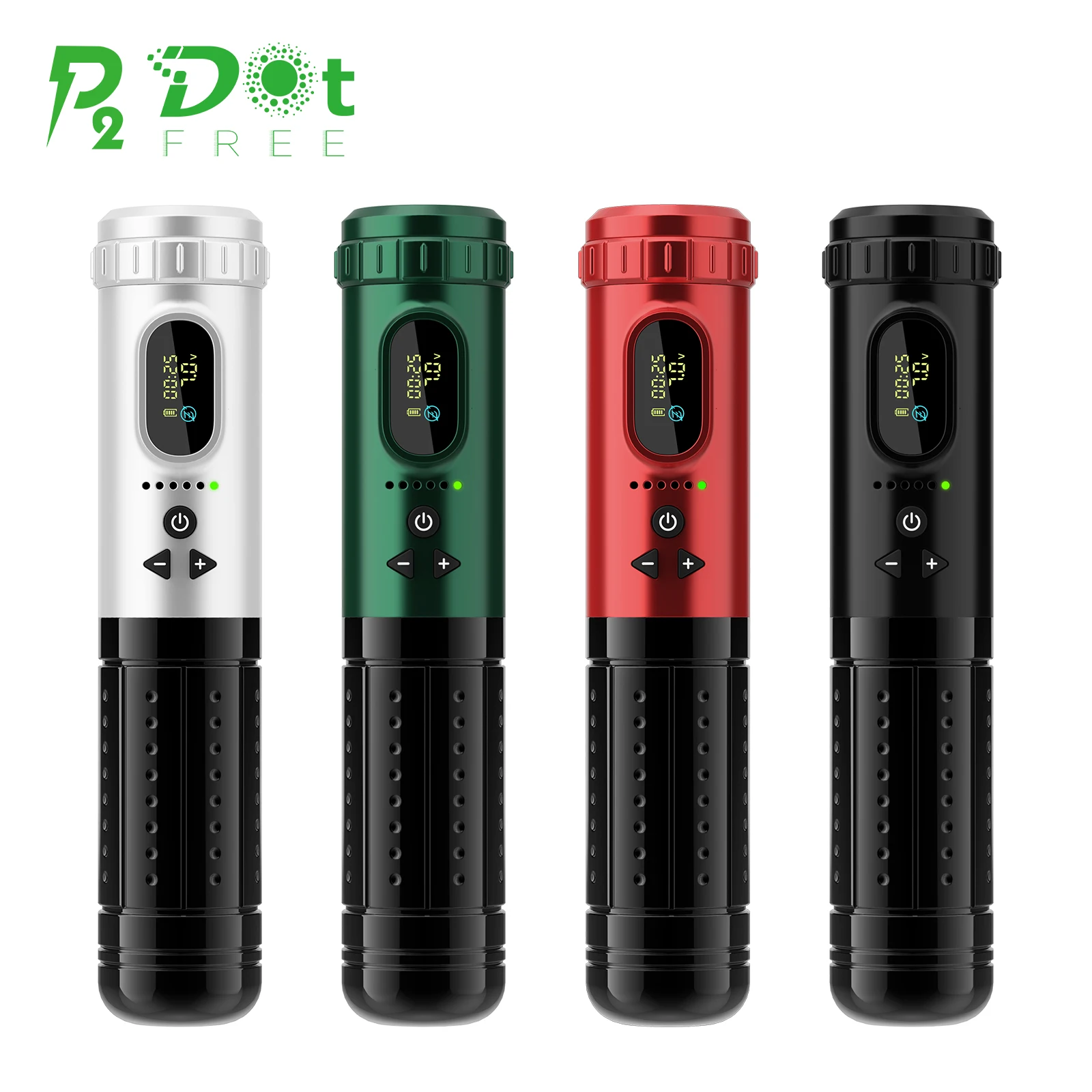 EZ P2 DotFree Wireless Battery Tattoo Pen Machine 1800mAh Battery External Rotor Motor for tattooist create dot-based artwork