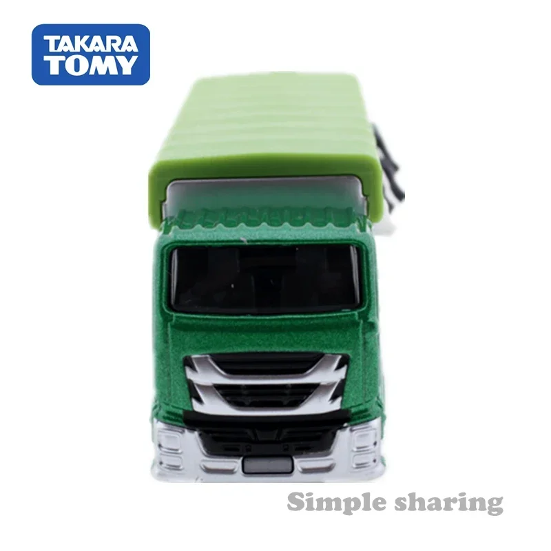 Takara โมเดลของเล่นของขวัญวันคริสต์มาสสำหรับเด็กผู้ชายลูกเต๋าของเล่นสำหรับเคลื่อนย้ายวัว No.139แบบหล่อมอเตอร์รถยนต์โลหะ