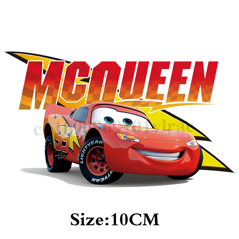 Disney Cars Pixar Lightning McQueen for Water Cup Wrap Decal Transfer Sticker DIY Water Bottle Self Adhesive Sticker Accessories