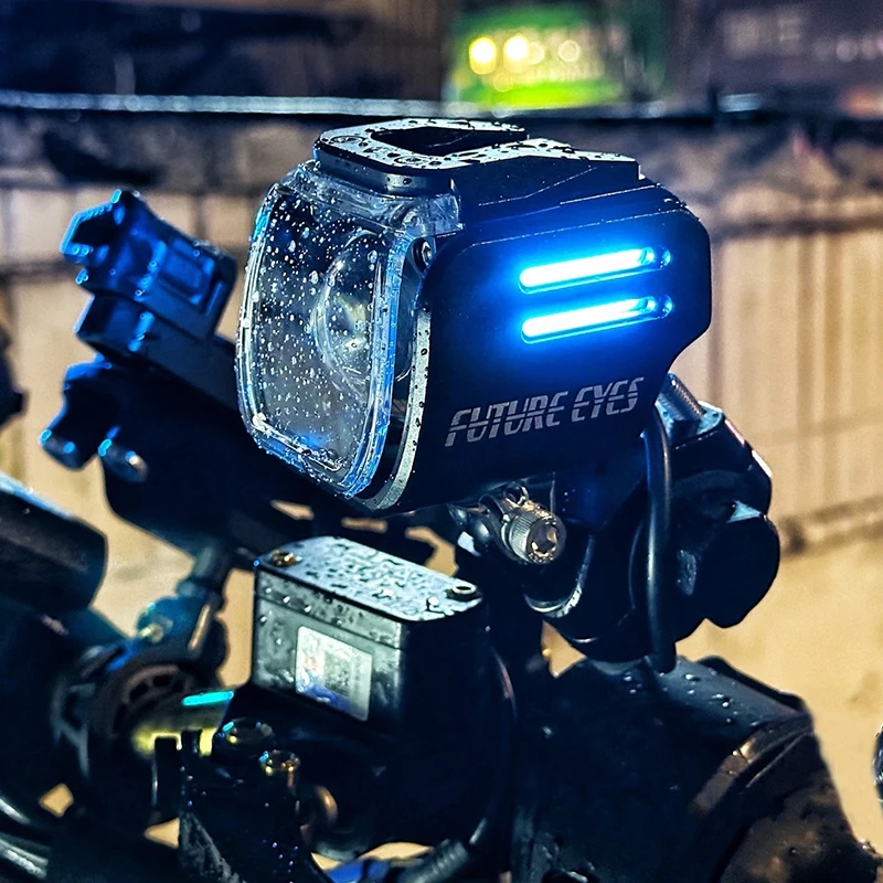 FUTURE EYES UF1 Viper 60W CNC LED Fog Kit Low Beam High Beam Motorcycle Auxiliary LED Light