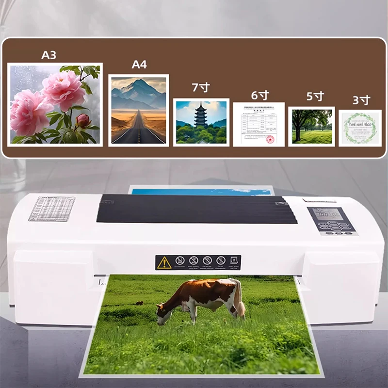 

U-HT1330 Smart Multi-Function Laminator with Adjustable Temperature and Speed 24-Hour Continuous Operation Laminating Machine