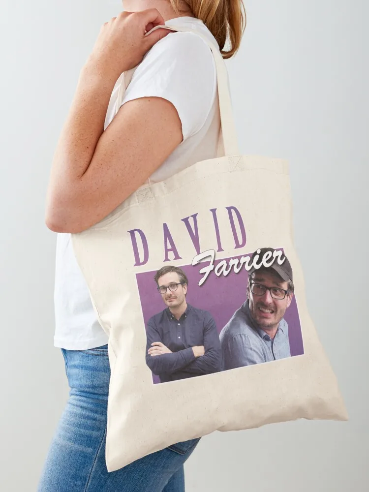 

David Farrier Tote Bag Women's bag tote bag men reusable shopping