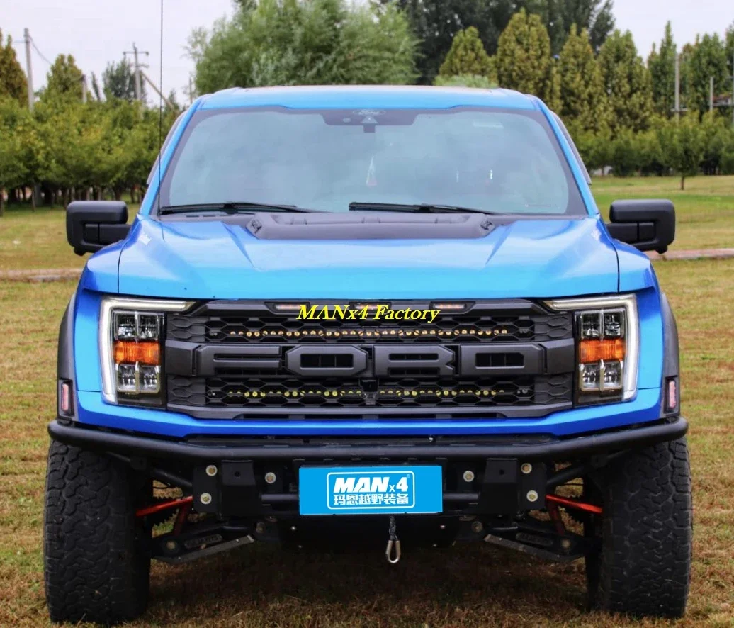 F150 Raptor Steel Front Bumper Desert Tube Bumper For Raptor P702 2021+