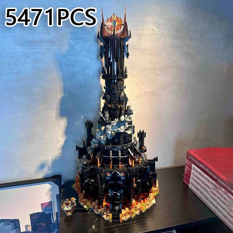 

Набор строительных блоков MOC 10333 «Черная башня» (5471 деталь) – модель для сборки, конструктор для мальчиков и взрослых, подарок на день рождения и Рождество