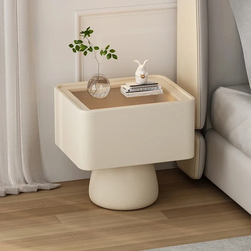 Minimalist Cute Night Table Simple Modern European Vintage Bedside Table Luxury White Comodini Camera Da Letto Bedroom Furniture