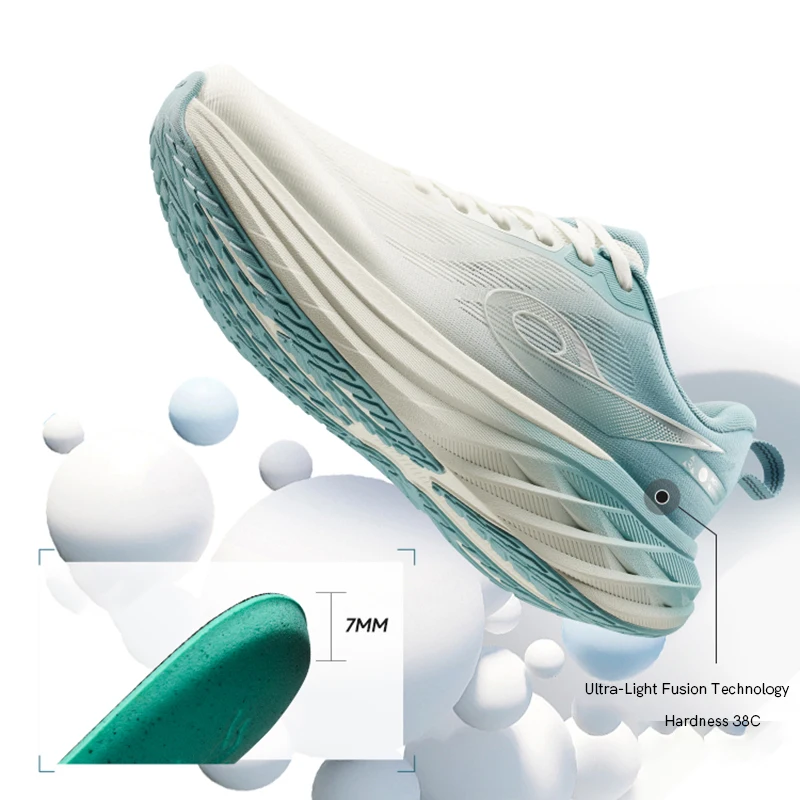 QIAODAN DS2 Men's Shoes Men's 2025 Shock Absorption Cushioning Breathable Running Shoes QXB023253217R - Image 5