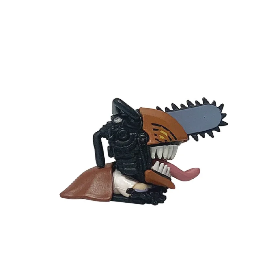 5-teiliges Set Q-Version Chainsaw Man Schlafpose Denji/Reze/Pochita/Makima Actionfigur Anime PVC-Modell Desktop-Kapsel-Figuren Spielzeug – Detail 3