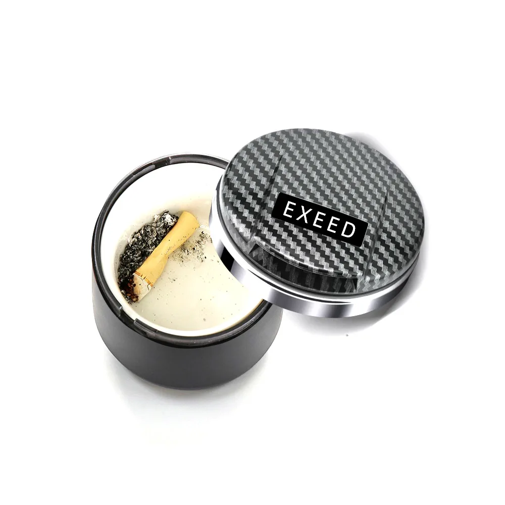 

For EXLANTIX ET EXEED STERRA ET 2024 2025 Comes With LED Light Ashtray Car Accessories Ceramic Inner Ashtray Safe And Durable