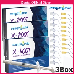 3PACKS Dental Endo Rotary Files NITI gold files Engine Files Endodontica X-ROOT Root Canal Bioceramic Sealer Composite Filling