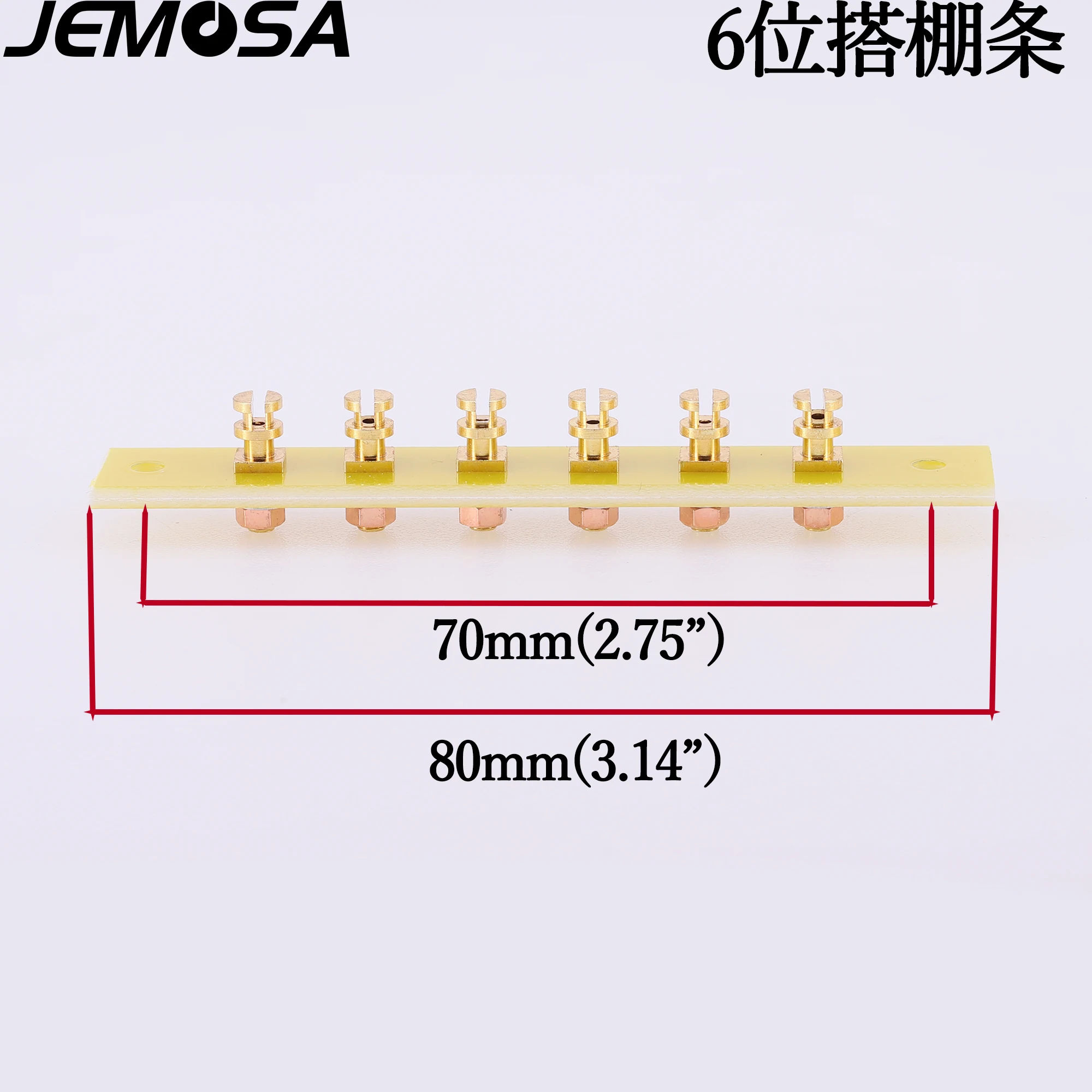 Turret Board Gold Plated 3Post 5Post~13Post DIY Project Audio Strip Tag Terminal Lug Board For Vintage Audio AMP HIFI