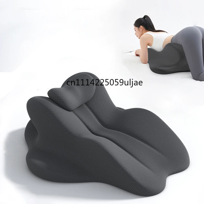 Lesekissen für Bett, Liegen und Bauchlage Ergonomisches Memory-Schaum Bettkeilkissen für Kopfteil, Kinn- und Rückenstütze