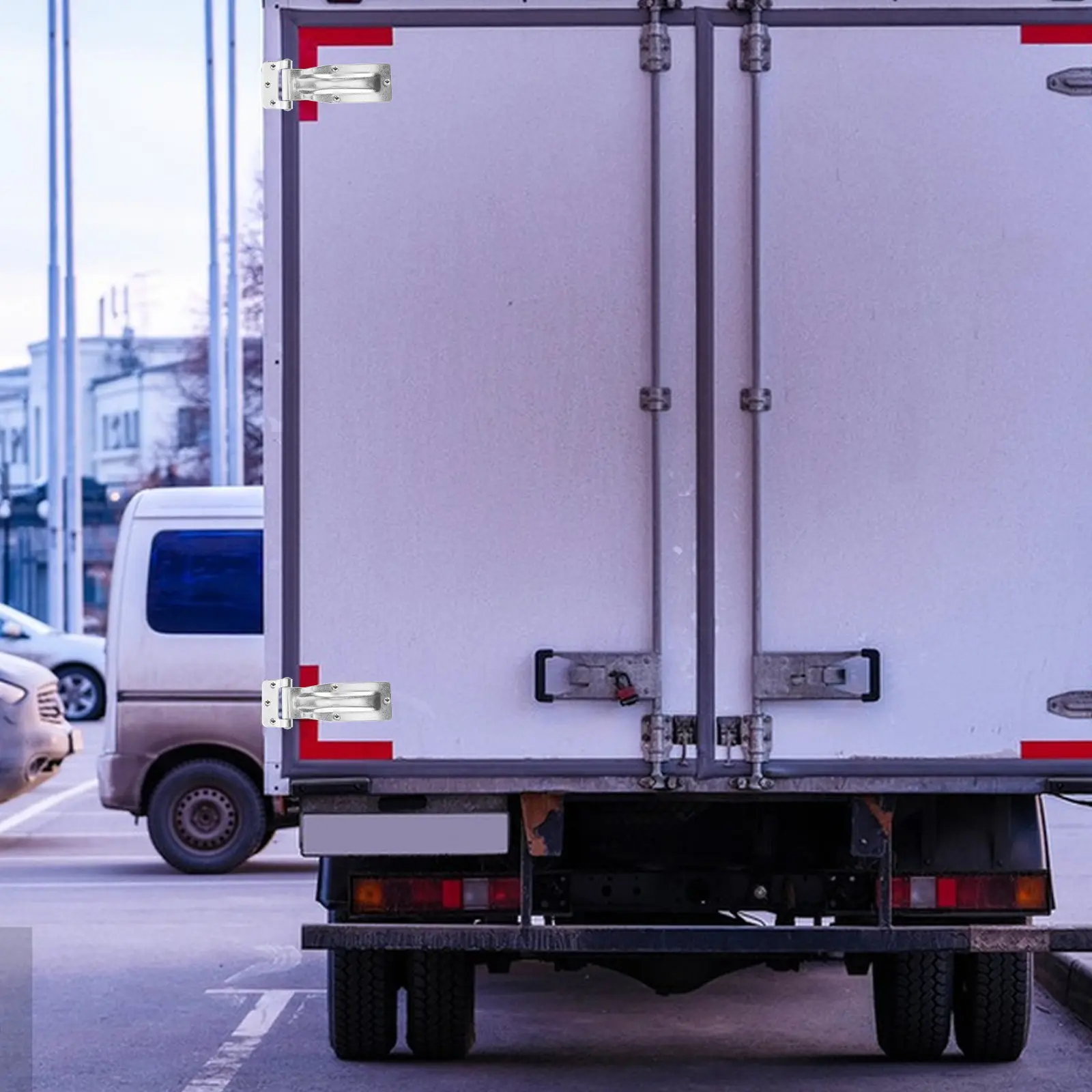 

Galvanized Carbon Steel Heavy Duty Trailer Door Hinge for Box Truck Rear Gate Refrigerated Side Doors Dump Hinge Truck Body