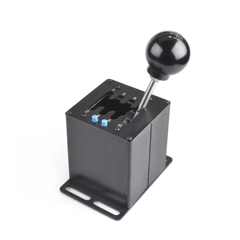 High quality Universal Serial Bus emulator 7 + R 6 + R H shifter for racing games (7 + R) with push button