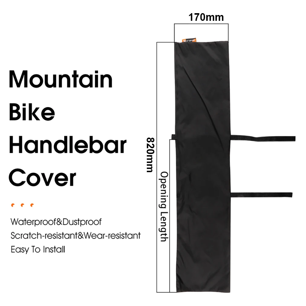 Bike Handlebar Protector Cover Waterproof Dustproof Road Bicycle Maintenance Cover Outdoor Bike Riding Handlebar Equipment