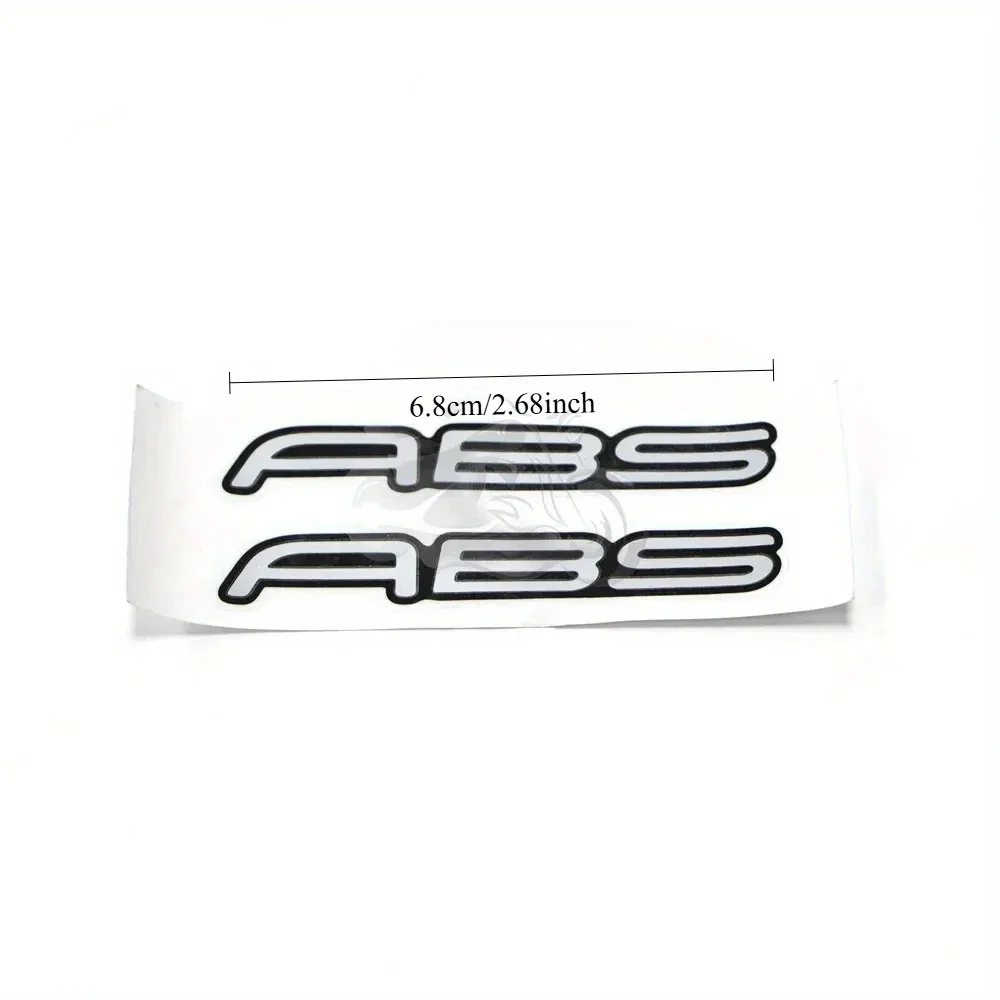 1PC Awesome "ABS" Auto Sticker - Removable Decorative Decal, Fits Journal Pages, Tablet Backs & Car Bumpers for Auto Style