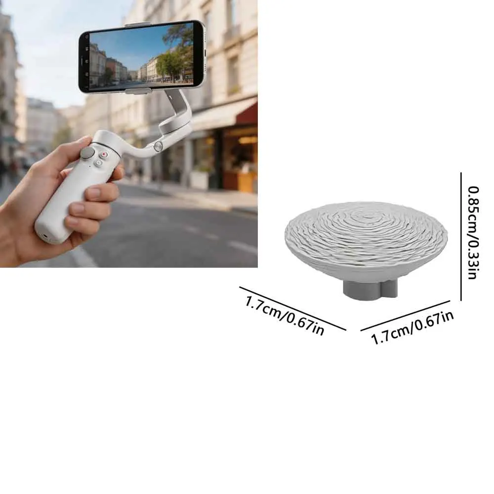 for DJI Osmo Mobile 5 PLA Joystick Cap Anti-loosening Repair and Modification Replacement Part Enhance the Game Experience Black