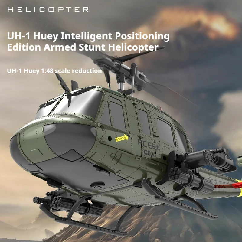 

C032 Радиоуправляемый вертолет 2,4 г, 6-осевой гироскоп, 6-канальный удержатель высоты, оптический поток, бесщеточный пульт дистанционного управления, вертолет, игрушки для детей и взрослых