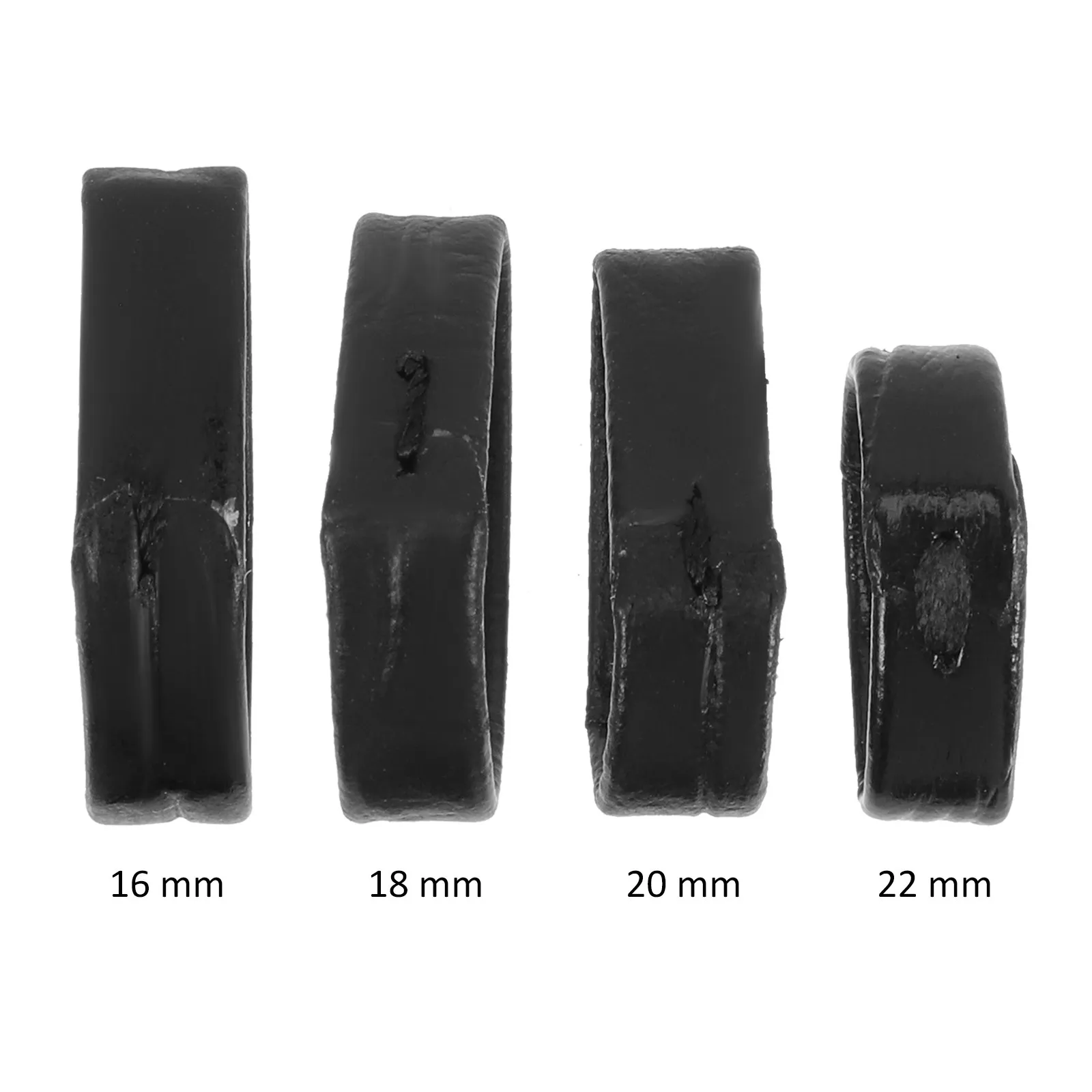 8Pcs Compact Watchstrap Hoops Premium Watch Band Retainers Super Lightweight Easy Slide on Secure Watch Accessories
