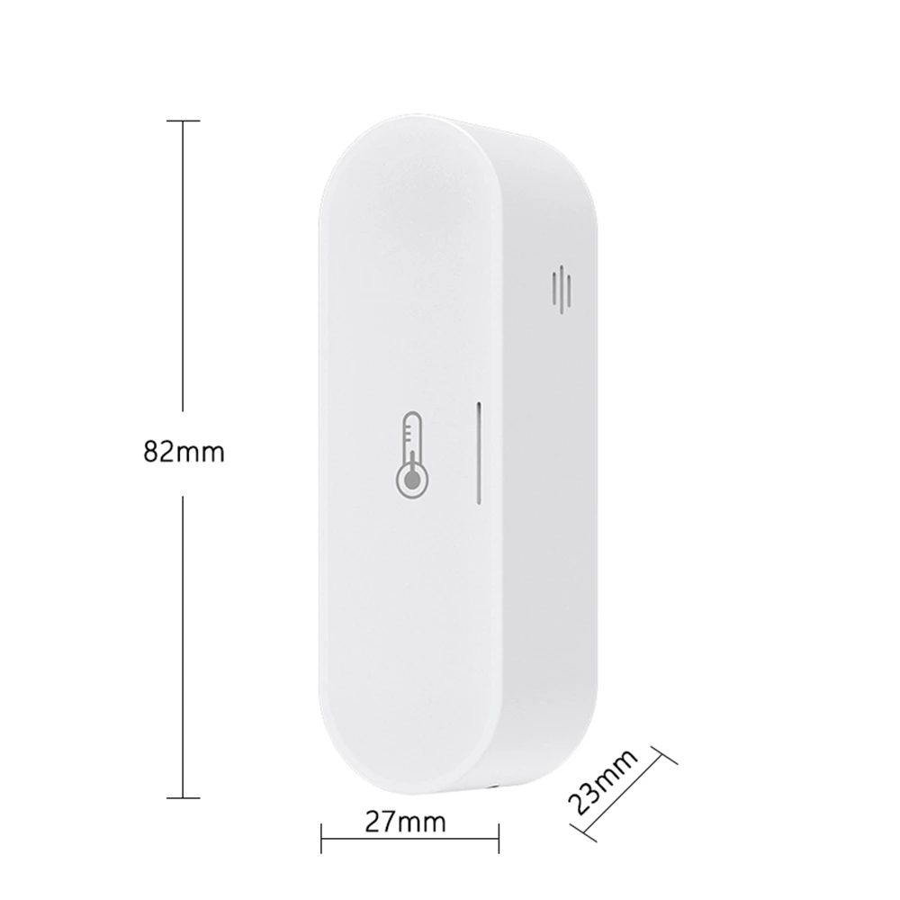 Xiaomi Tuya ZigBee Temperature Humidity Sensor Home Connected Thermometer Compatible With Smart Life Google Home Assistant