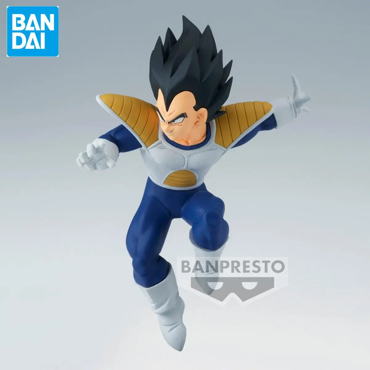 Genuine Bandai Banpresto Match Makers Dragon Ball Vegeta Figura, Anime Collectible Boxed Model, Bonecas de brinquedo, Presente, Oficial