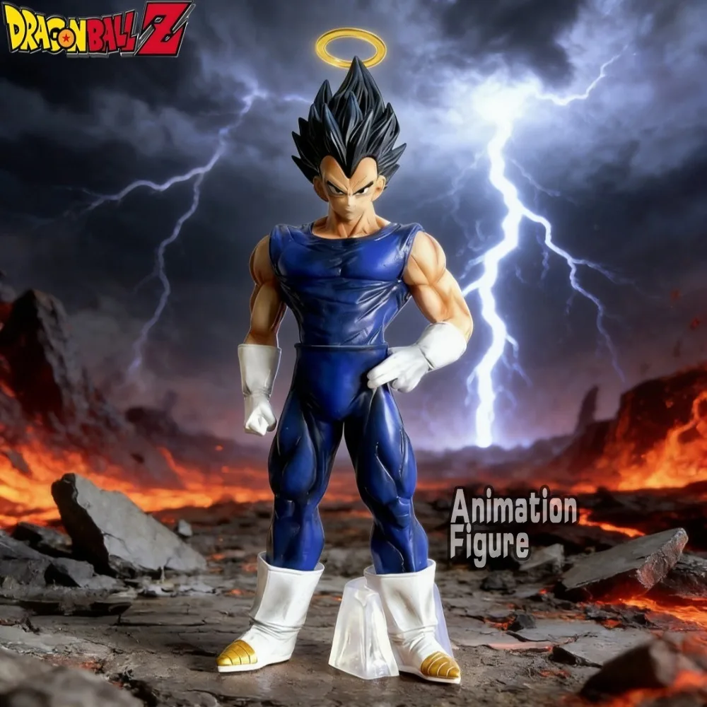 

Аниме-фигурка Dragon Ball Z: Вегета в режиме адского режима, коллекционная статуэтка из ПВХ, настольное украшение, модель для коллекции, игрушка, подарок, 29 см