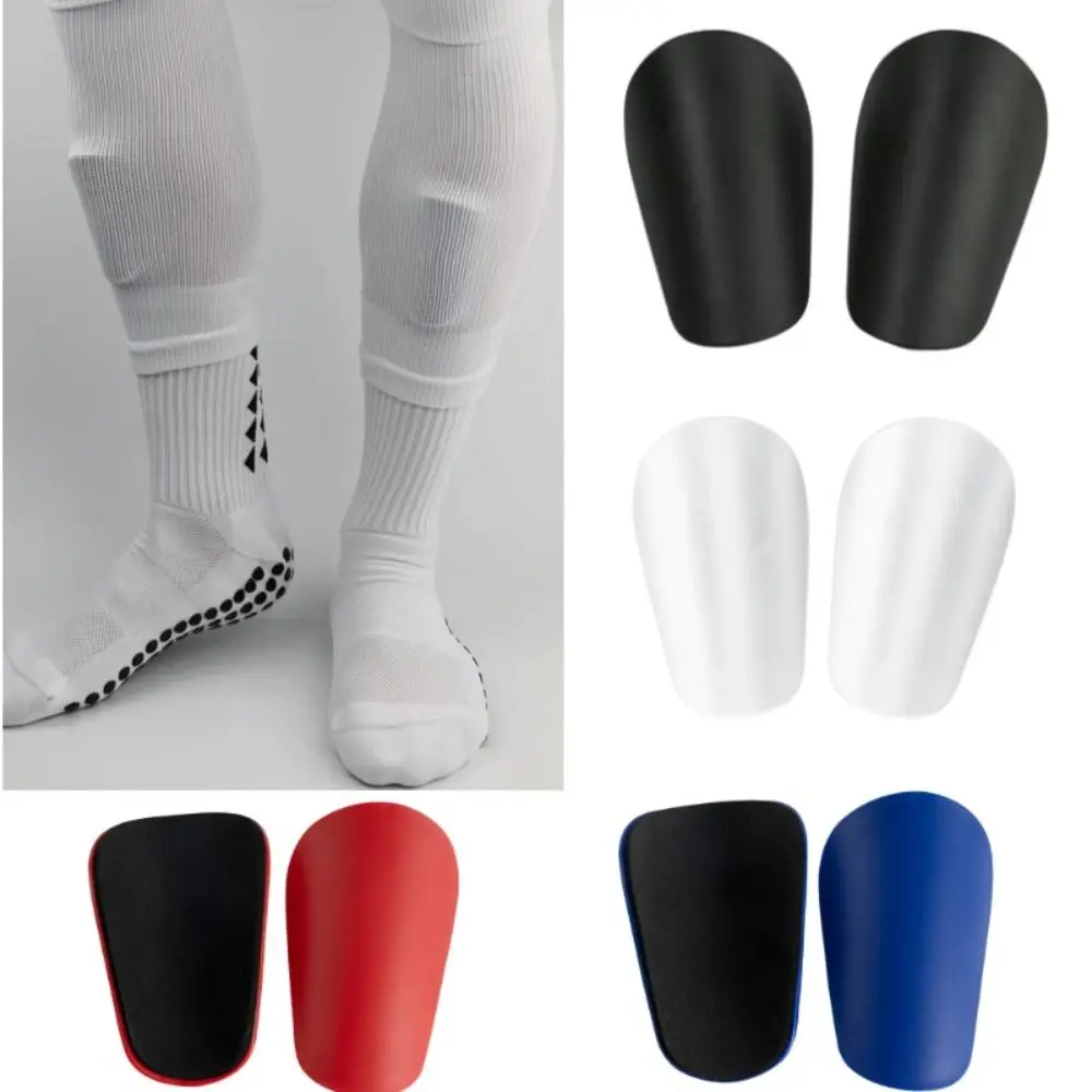 

1Pair Soccer Training Mini Football Shin Pad Shock Absorbing PU Shank Board Wear-resistant Lightweight Leg Protector Children