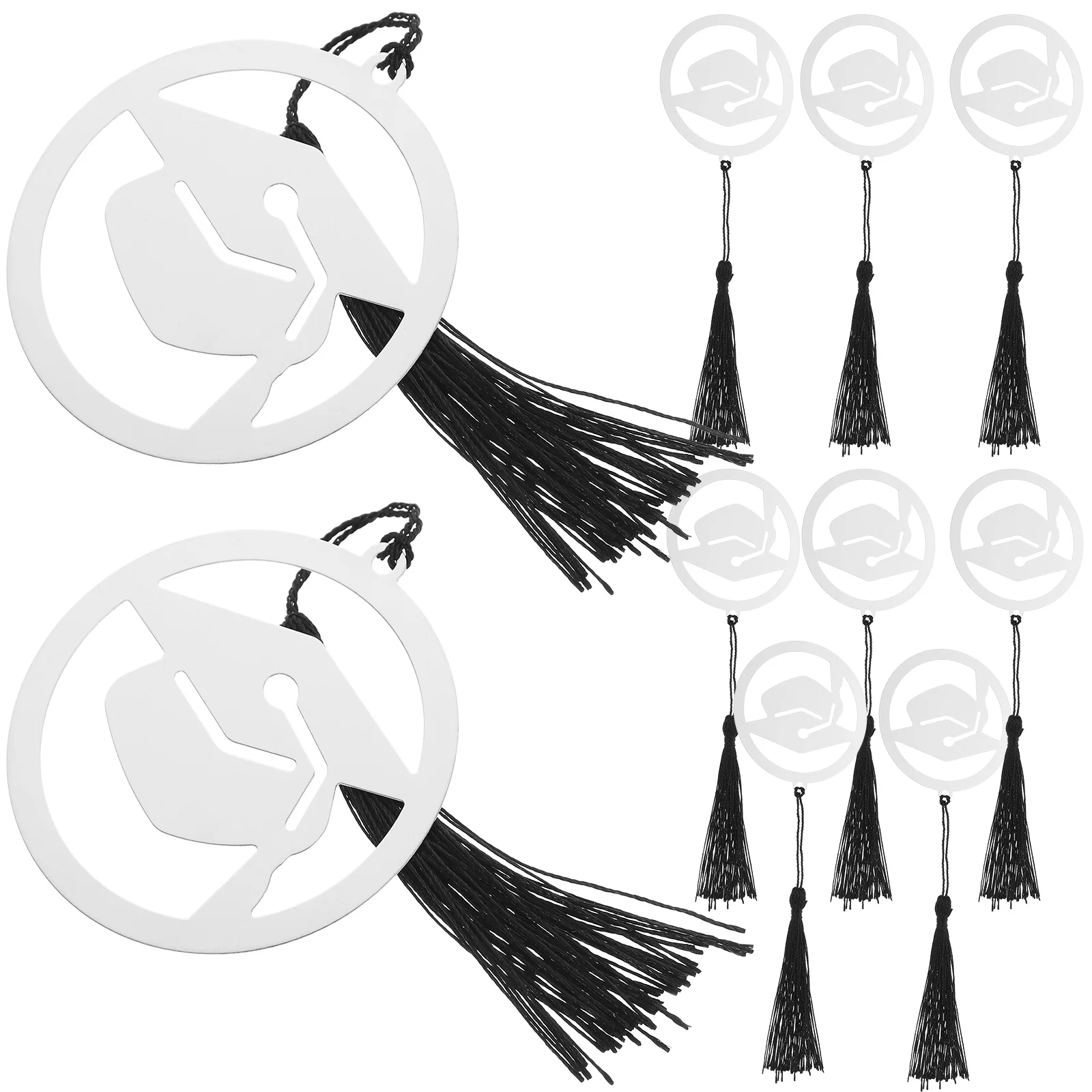 10 шт. металлические закладки, декоративная закладка, подарки на выпускной, подарок на день учителя, креативный книжный маркер, маркер для чтения страниц