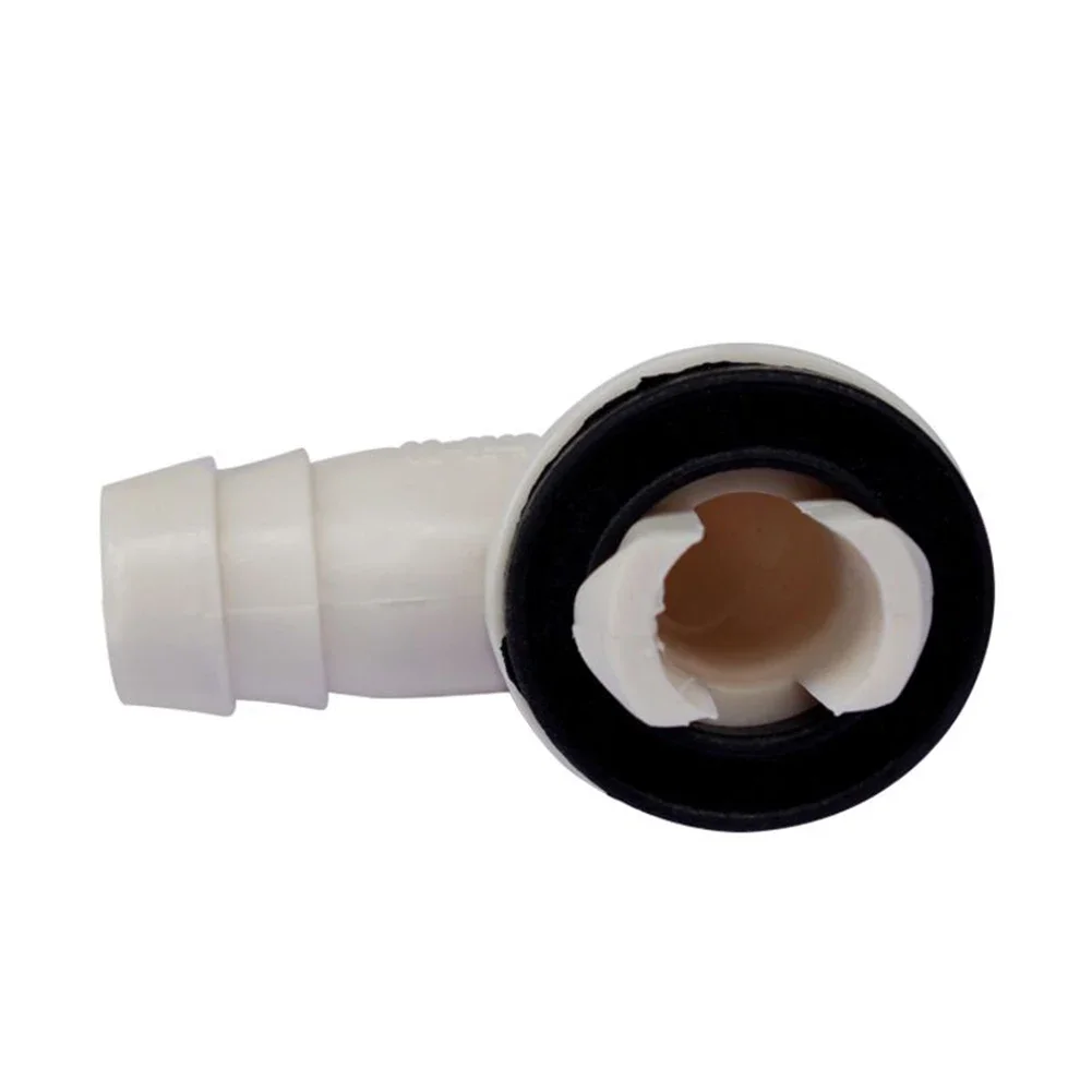 

1/4Pcs Connector Anti-defomed Plastic Air Conditioning AC Drainage Hose Connector Elbow Fittings Rubber Ring Kit