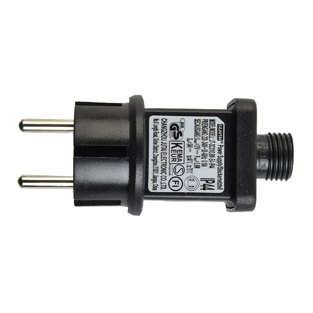 Fairy Lights Adapter zasilania 3.6VA Sterownik transformatora IP44 31V Max 3.6W do kodowanych 2-pinowych złączy Struna niskonapięciowa